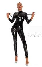 Lak Bodysuit
Met hoge kraag, tm 4XL, Kleding | Dames, Jumpsuits, Verzenden, Nieuw, Zwart