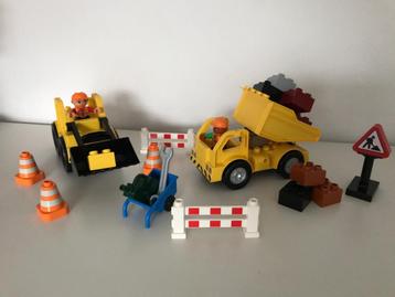 Lego duplo graafmachine auto en kiepauto beschikbaar voor biedingen