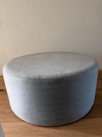 Grijze poef Gebruikt, Huis en Inrichting, Ophalen, Gebruikt, Rond, Stof