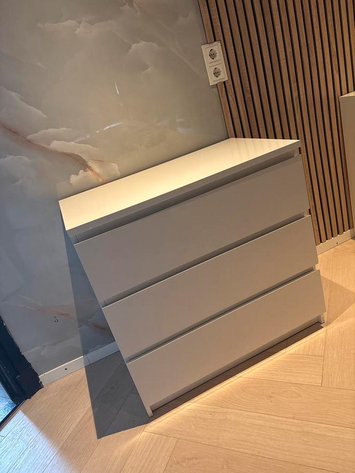 IKEA Malm kast met lades, Huis en Inrichting, Kasten | Kledingkasten, Gebruikt, 25 tot 50 cm, Met lade(s), Overige materialen