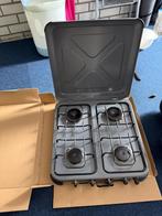 4 pits gaskookstel kamperen of buiten koken, Ophalen of Verzenden, Zo goed als nieuw