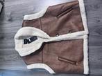 bodywarmer bruin bont gilet, Kleding | Dames, Verzenden, Zo goed als nieuw, Maat 38/40 (M), Bruin