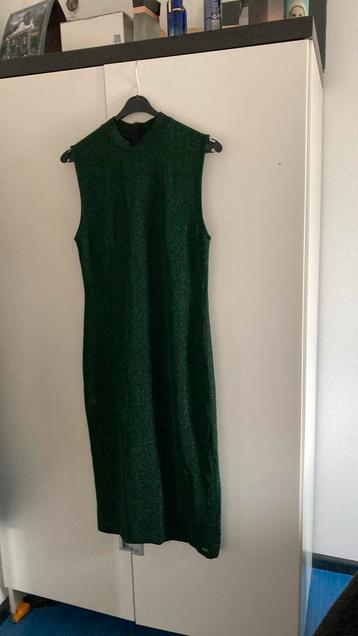 Lofty Manner lange jurk groen L zgan