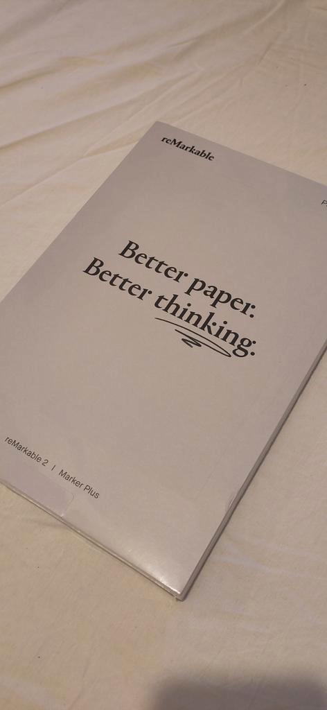 Brand new, unopened reMarkable 2 with Marker Plus (grey), Computers en Software, E-readers, Nieuw, Verzenden
