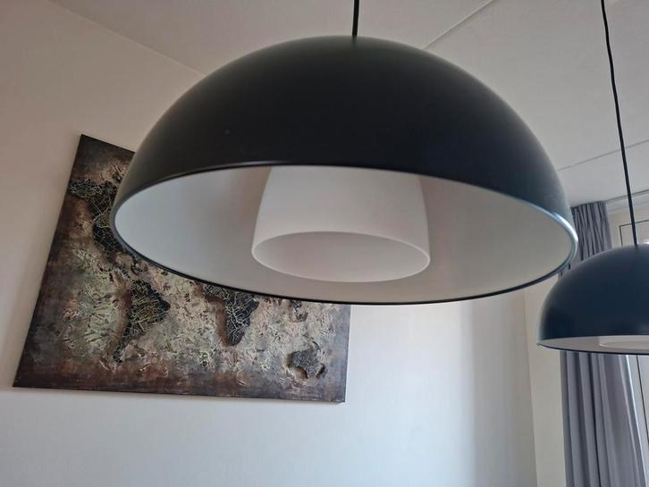 Hanglampen 2 stuks compleet, Huis en Inrichting, Lampen | Hanglampen, Minder dan 50 cm, Ophalen