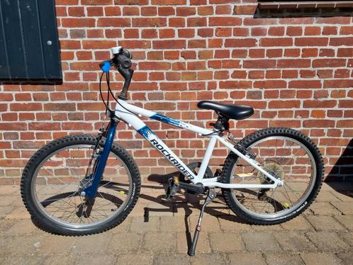 Stoere Rockrider ST120 jongensfiets – 20 inch, Fietsen en Brommers, Fietsen | Jongens, Zo goed als nieuw, 20 inch, Versnellingen