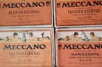 Meccano handleidingen jaren 20 Nederlandstalig, Antiek en Kunst, Ophalen of Verzenden