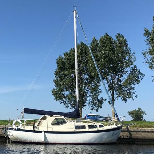 LM 27 Motorsailer met boegschroef LM27, Watersport en Boten, Kajuitzeilboten en Zeiljachten, Gebruikt, Tourjacht of Cruiser, Polyester