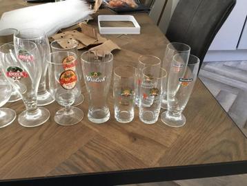 Diverse bier glazen beschikbaar voor biedingen