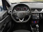 Opel Corsa 1.0 Turbo Innovation OPC Line|Panodak|Stoel/Stuur, Auto's, 1063 kg, Gebruikt, Blauw, Leder en Stof