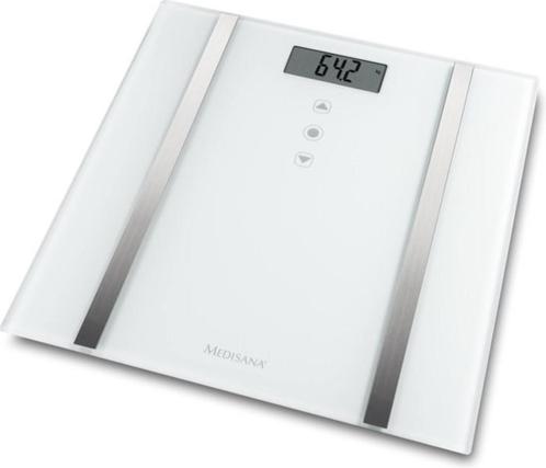 NIEUW Medisana weegschaal incl meting  BMI en vetpercentage, Witgoed en Apparatuur, Weegschalen, Nieuw, Digitaal, Personenweegschaal