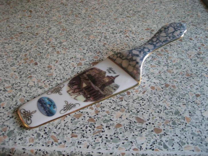 Taartschep Kadovy Vary Porselein, Antiek en Kunst, Antiek | Porselein, Ophalen of Verzenden