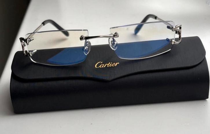 Zilveren Cartier Piccadilly Bril - Nieuwstaat!, Sieraden, Tassen en Uiterlijk, Zonnebrillen en Brillen | Heren, Nieuw, Bril, Overige merken