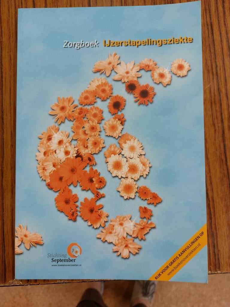 Zorgboek IJzerstapelingsziekte, Boeken, Wetenschap, Zo goed als nieuw, Ophalen of Verzenden