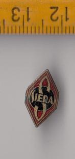 Siera Radio embleem logo schildje Restauratie A, Antiek en Kunst, Antiek | Tv's en Audio, Ophalen of Verzenden