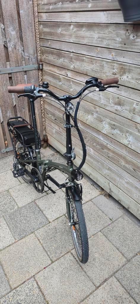 BTWIN E fold 500 250w, Fietsen en Brommers, Fietsen | Vouwfietsen, Zo goed als nieuw, Overige merken, 20 inch of meer, Totaal opvouwbaar