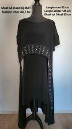 Mat Fashion jurk plussize maat XXL of XXXL 48 / 50, Zwart, Maat 46/48 (XL) of groter, Ophalen of Verzenden, Zo goed als nieuw