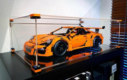 Showcase voor 42056 Porsche 911 GT3 RS Nieuw, Kinderen en Baby's, Speelgoed | Bouwstenen, Nieuw, Overige merken, Ophalen of Verzenden