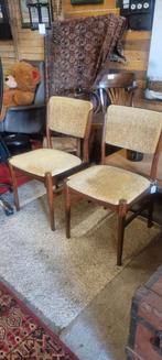 2 Deense vintage stoelen, Ophalen, Gebruikt, Twee