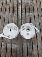 Set nette 160mm leleu remdeksels, compleet met remschoenen, Fietsen en Brommers, Ophalen of Verzenden, Zo goed als nieuw