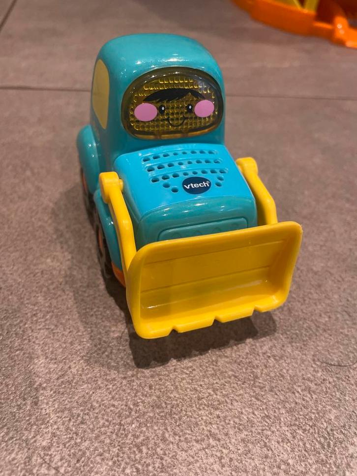 Vtech Bob Bulldozer - Gebruikt, Kinderen en Baby's, Speelgoed | Babyspeelgoed, Gebruikt, Auto, Met licht, Ophalen of Verzenden