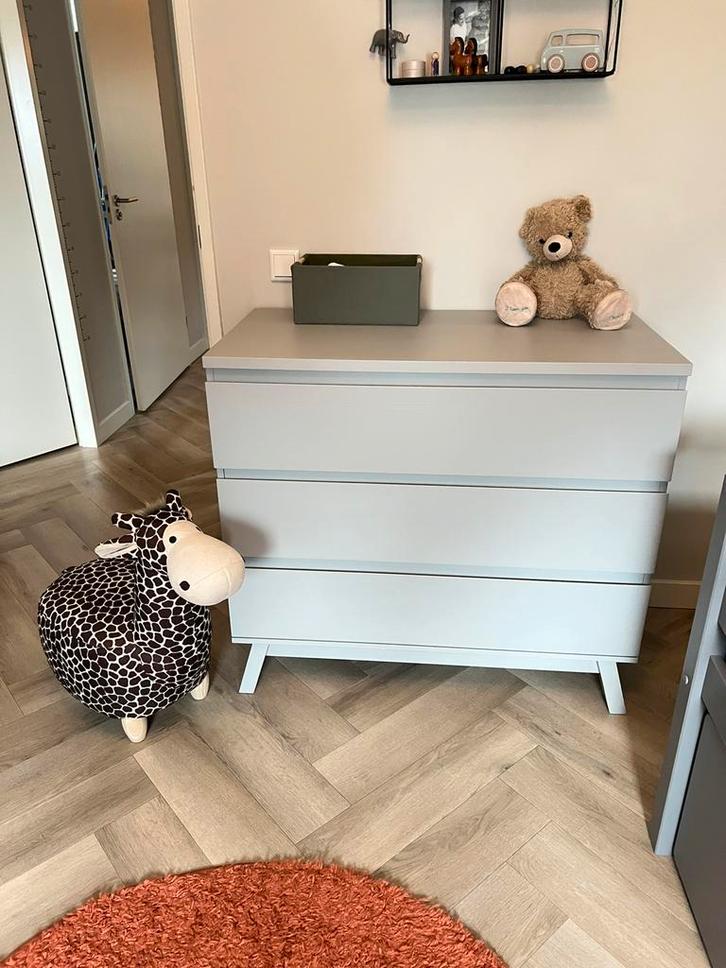 Commode 3 lades (TWF), Kinderen en Baby's, Kinderkamer | Commodes en Kasten, Zo goed als nieuw, Commode, 90 tot 105 cm, 100 cm of meer