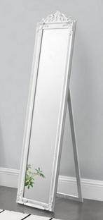 Grote staande pas spiegel met kuif, Huis en Inrichting, Woonaccessoires | Spiegels, Ophalen, Minder dan 50 cm, Gebruikt, 150 tot 200 cm