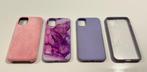 4 hoesjes iPhone 11, Ophalen of Verzenden, Zo goed als nieuw, IPhone 11, Frontje of Cover