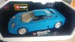 Bugatti EB110 1991 Bburago 1:18, Hobby en Vrije tijd, Modelauto's | 1:18, Ophalen of Verzenden, Bburago, Zo goed als nieuw