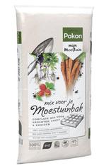 45 liter Pokon potgrond mix voor je Biologische Moestuin, Ophalen of Verzenden, Potgrond