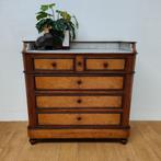 Vintage Frans dressoir commode ladekast met marmer blad 505, Valkenswaard, Gebruikt, Info@flashbackfurniture.nl, Flashback Furniture