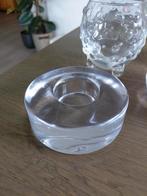 VINTAGE WAXINELICHTHOUDERS - SCANDINAVISCH, Antiek en Kunst, Antiek | Glas en Kristal, Ophalen of Verzenden