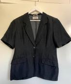 Pracht vintage zomer jasje. Alba Fornari, Italiaans it 46, Maat 38/40 (M), Zwart, Alba fornari, Ophalen of Verzenden