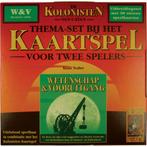 kolonisten wetenschap en vooruitgang themaset incl doos ,, Hobby en Vrije tijd, Gezelschapsspellen | Kaartspellen, Ophalen of Verzenden