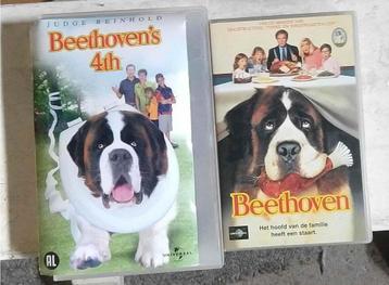 Beethoven (de hond) DVD 's + VHS - hoeft niet in 1 koop beschikbaar voor biedingen
