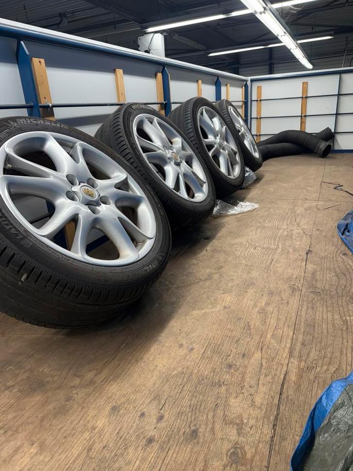 Porsche 20 inch velgen met banden, Auto-onderdelen, Banden en Velgen, Banden en Velgen, Zomerbanden, 20 inch, 275 mm, Personenwagen