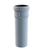 Burgerhout Safe pp rookgasafvoer 80 mm - 200cm wit, Afvoer, Pvc, 2 tot 4 meter, Nieuw