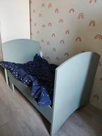 Meegroeibedje blauw, Ophalen, Nieuw, Minder dan 140 cm, Matras