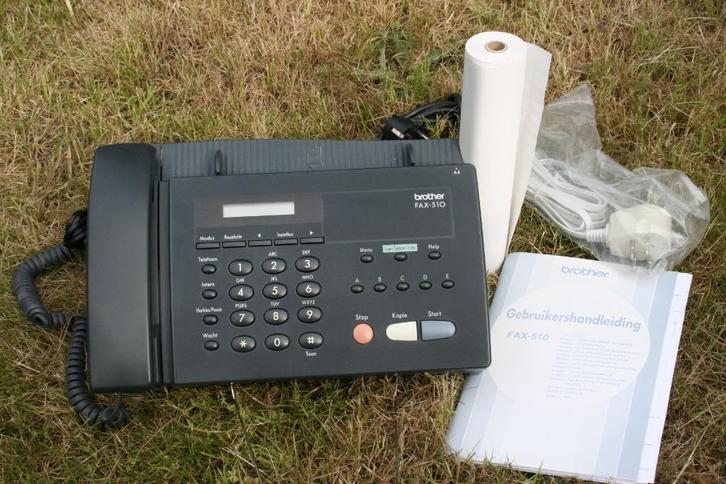 Brother Fax 510 thermal printer, copier, Telecommunicatie, Faxen, Zo goed als nieuw, Fax, Ophalen