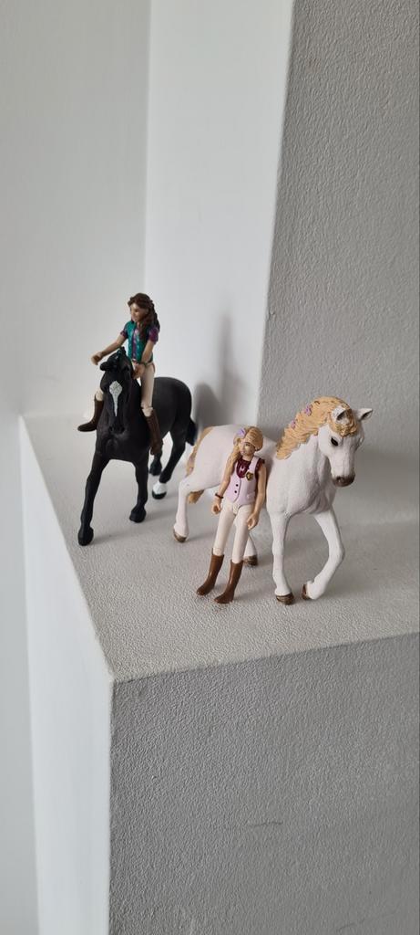 Schleich setjes, Verzamelen, Dierenverzamelingen, Zo goed als nieuw, Beeldje of Figuurtje, Paard, Ophalen of Verzenden