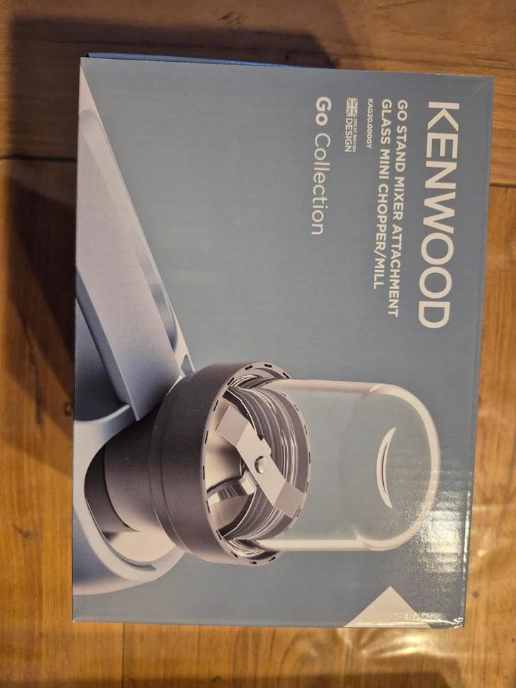 Kenwood Mini Chopper - Nieuw in doos!, Witgoed en Apparatuur, Keukenmixers, Nieuw, Minder dan 1 liter, 1 snelheid, Vaatwasserbestendig