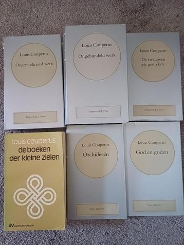 zes boeken van L Couperus beschikbaar voor biedingen