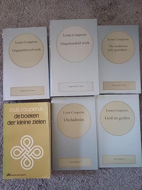 zes boeken van L Couperus, Boeken, Literatuur, Gelezen, Nederland, Ophalen