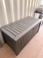 Keter Opbergbox Rockwood - Kunststof - Antraciet - 570L, Tuin en Terras, Ophalen, Zo goed als nieuw, Kunststof