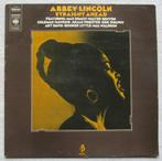 Abbey Lincoln  Straight Ahead CBS  S 64655, Cd's en Dvd's, Vinyl | Jazz en Blues, 1960 tot 1980, Jazz, Ophalen of Verzenden, Zo goed als nieuw