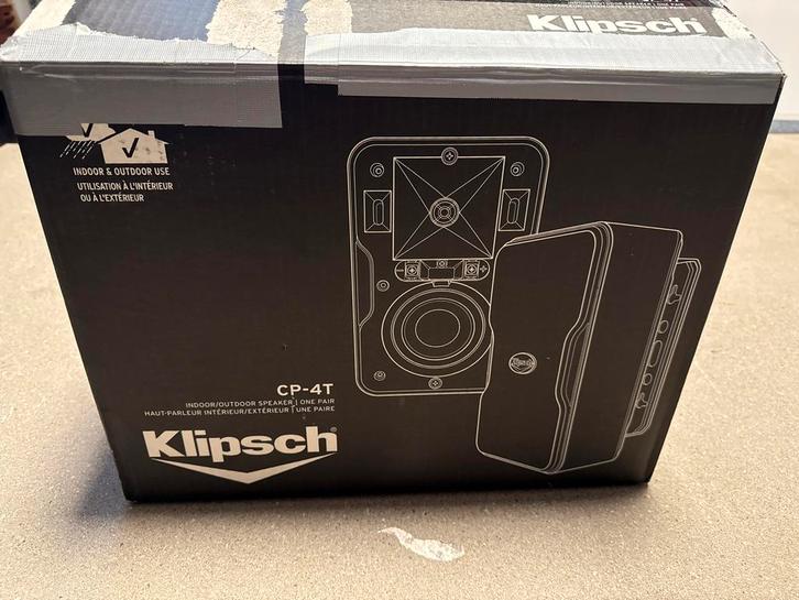 Klipsch CP-4T Nieuwe Luidsprekerset, Audio, Tv en Foto, Luidsprekers, Nieuw, Front, Rear of Stereo speakers, Minder dan 60 watt