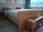 Steigerhouten bed 180x200 - Robuust en sfeervol!, Ophalen, Gebruikt, Bruin, Steigerhout
