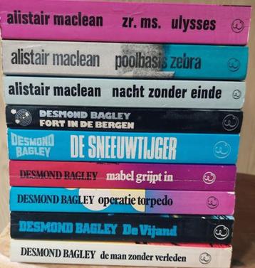 Alistair MacLean en Desmond Bagley detectives  beschikbaar voor biedingen