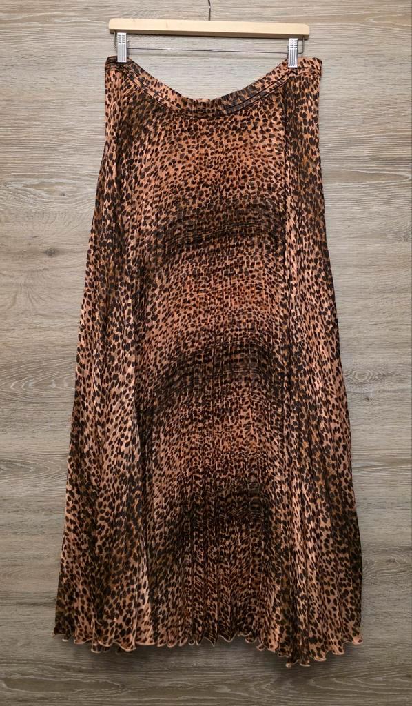 Prachtige sjieke plooi rok van Cirkle of trust maat L 40 / X, Kleding | Dames, Rokken, Zo goed als nieuw, Maat 38/40 (M), Onder de knie