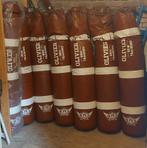 4 Joya bokszakken 180cm leer bruin wit, Sport en Fitness, Vechtsporten en Zelfverdediging, Ophalen, Gebruikt, Overige, Vechtsportmateriaal